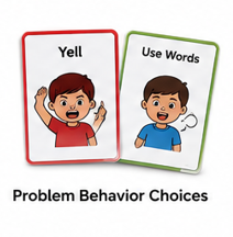 Problem Behavior Choice Cards