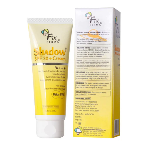 Shadow Sunscreen SPF 30+ Cream 75gm