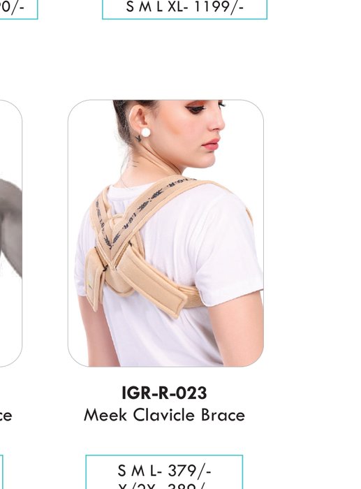 IGR Meek Clavicle Brace