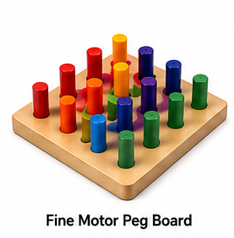 Fine Motor Peg Board