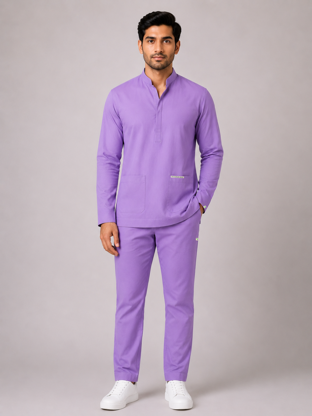 Elite 6 Pocket Mandarin (Purple) Men