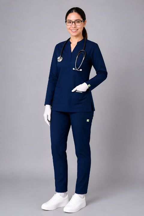Elite Mandarin (Navy Blue) Women