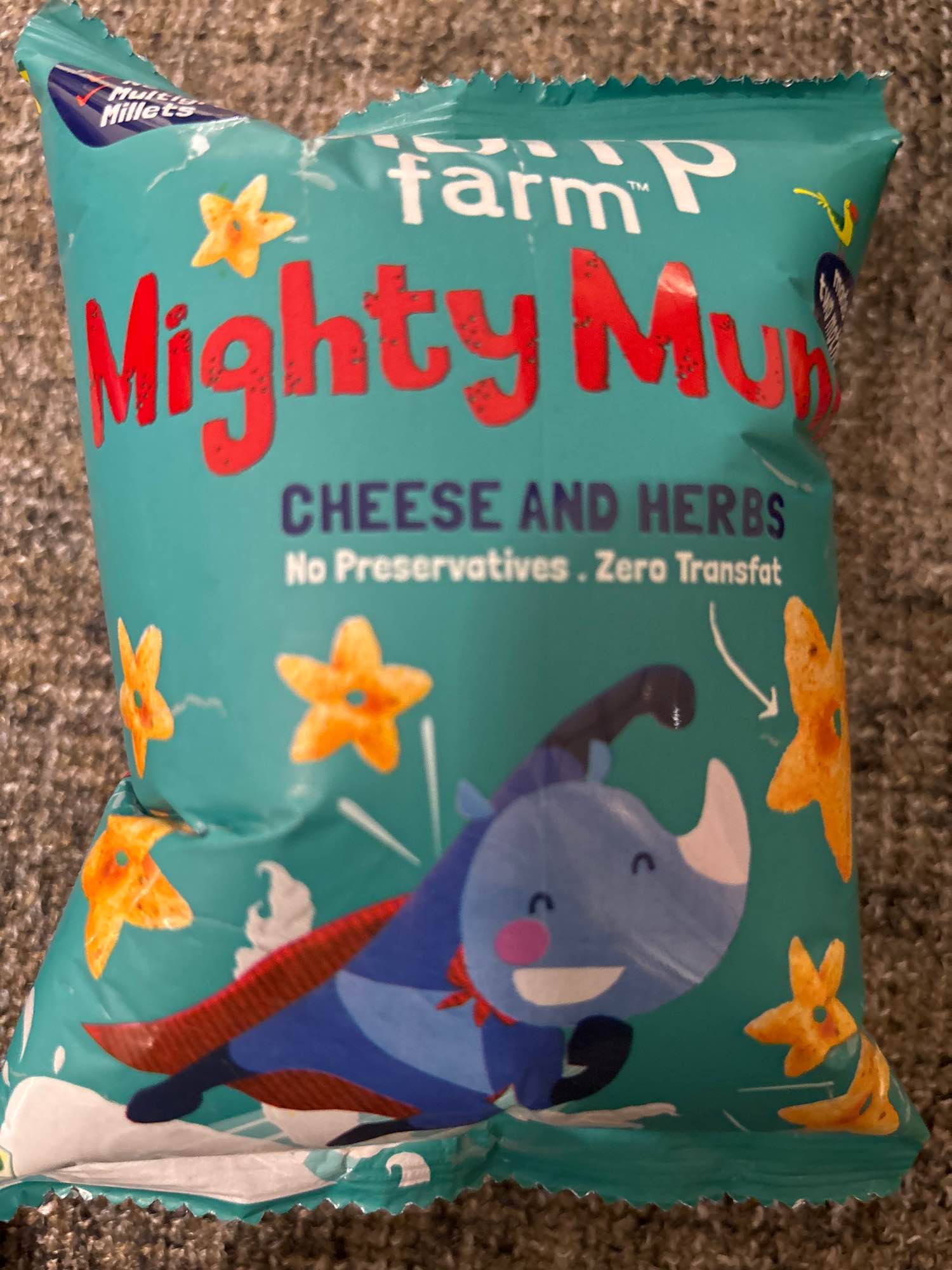 Slurrp Farm Cheese & Herbs Puffs