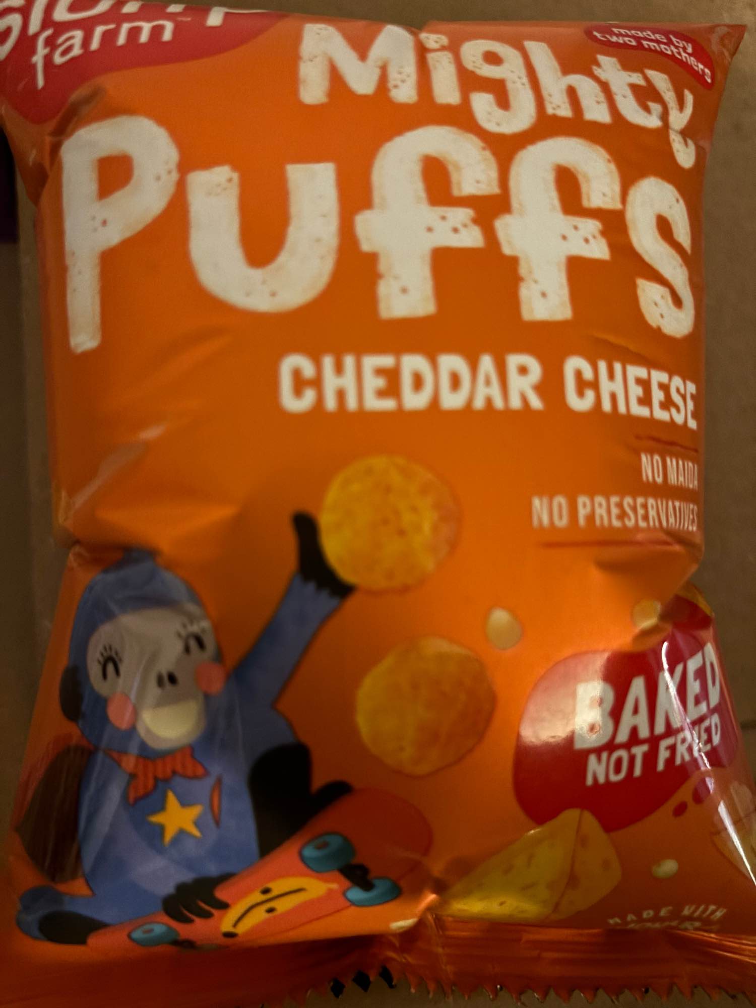Slurrp Farm Cheddar Cheese Puffs